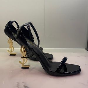 YSL opyum sandal heel